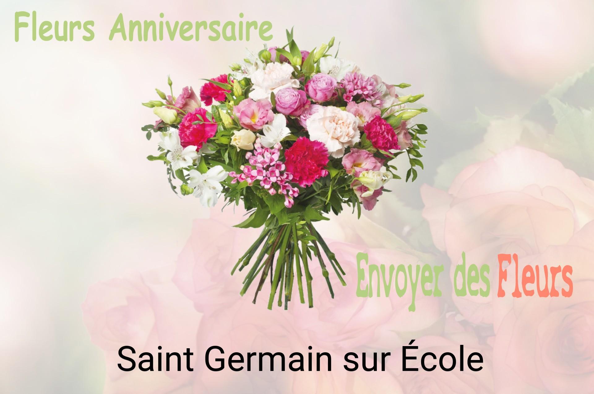Bouquet de fleurs d’anniversaire livré à Saint-Germain-sur-École